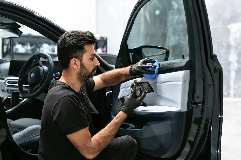 Interior detailing after restrained editing
