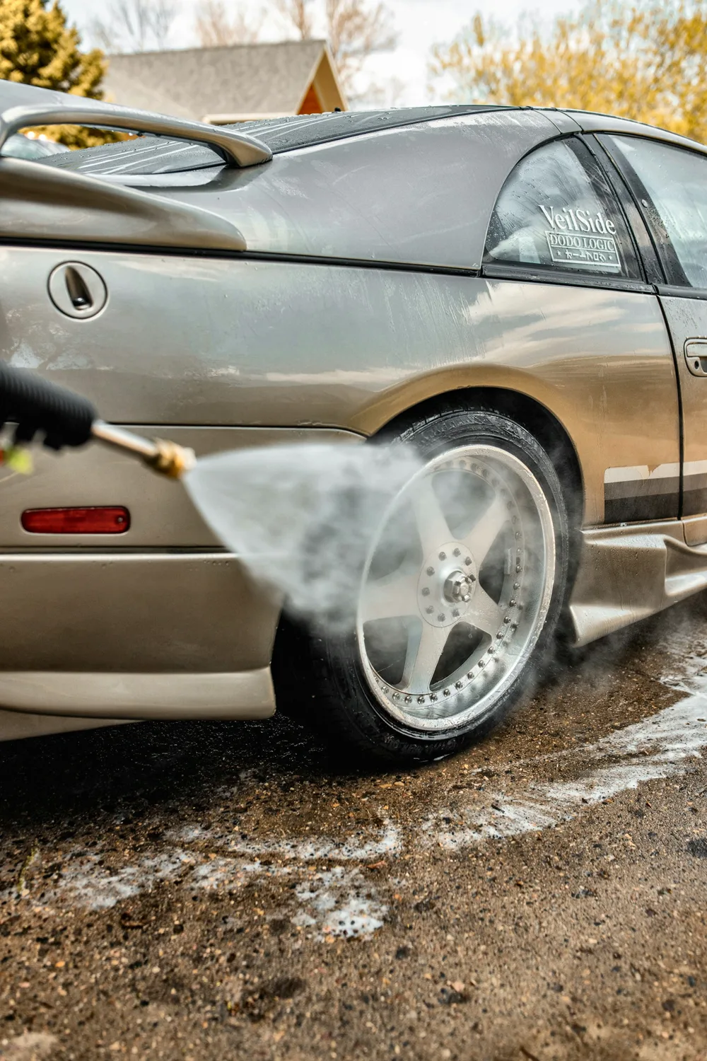 Wheel cleaning after restrained editing