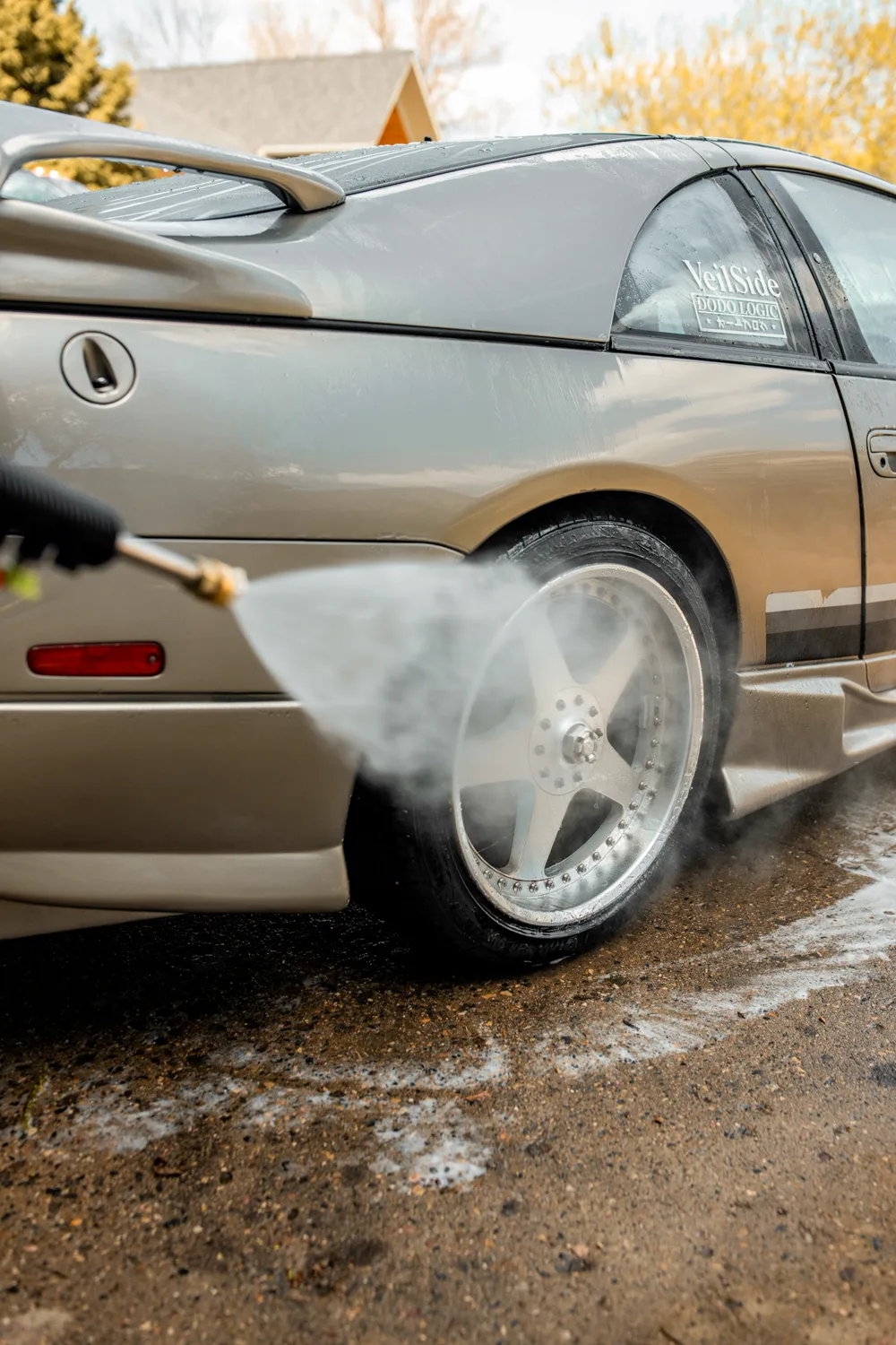 Wheel cleaning before editing